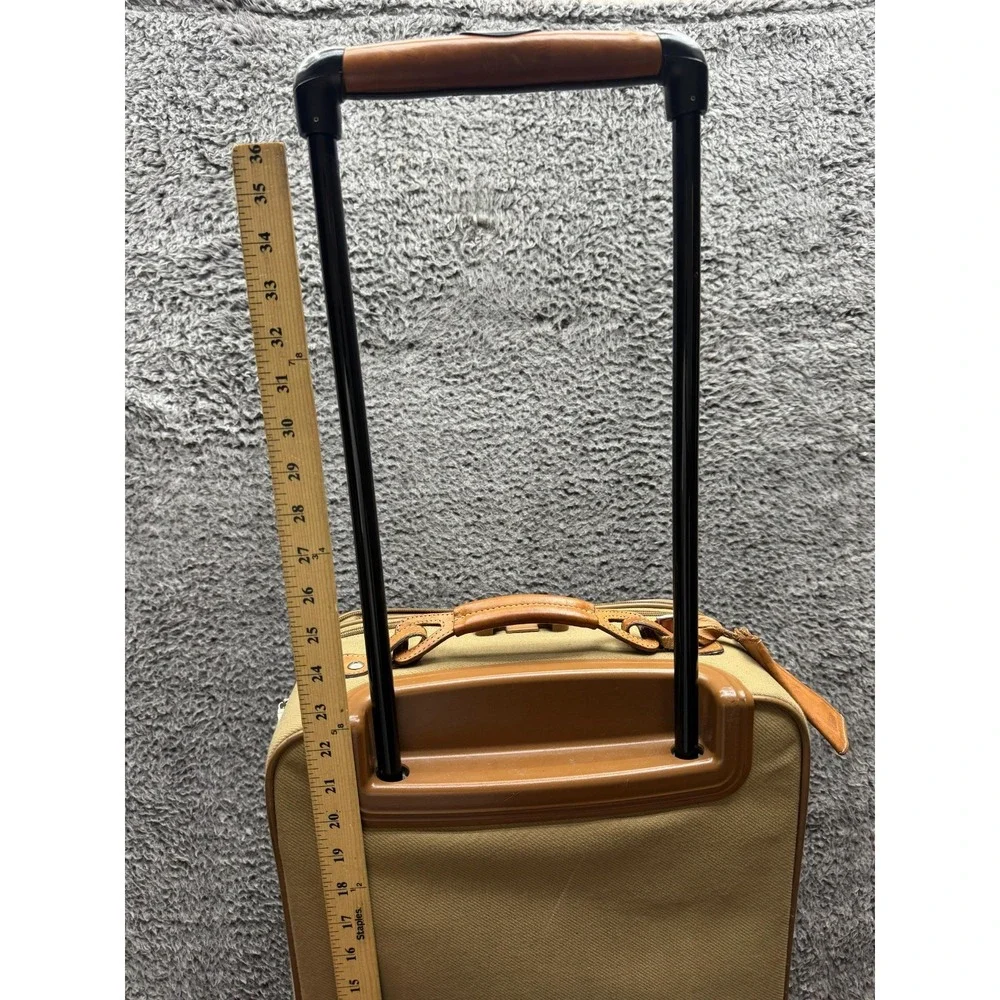 Hartmann Ballistic Nylon Rolling Travel Suitcase‎ Leather Brown 14